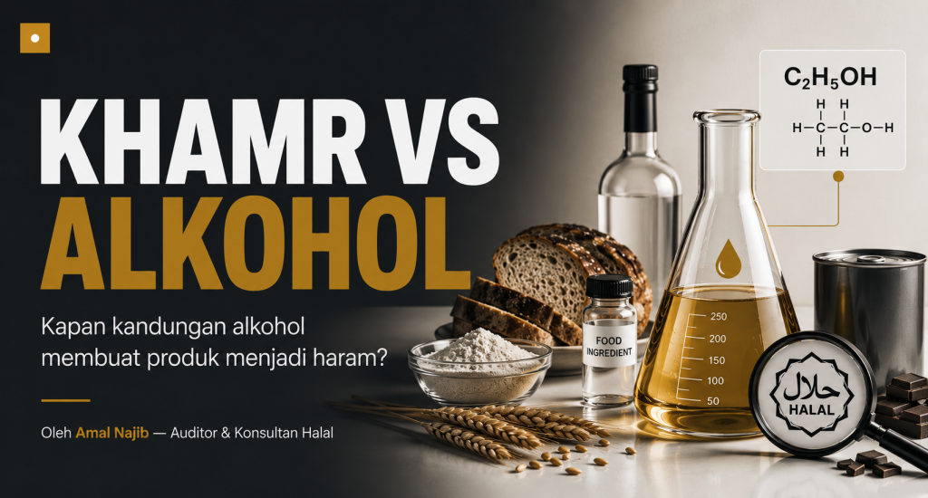 Khamr vs Alkohol Kapan Kandungan Alkohol produk Menjadi Haram